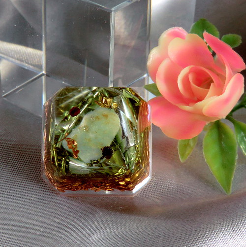 Orgonit (3)* Diamant malý s Chryzoprasem — foto 6