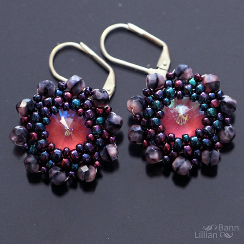 Náušnice se Swarovski — foto 2