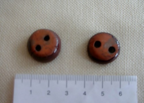 Keramický knoflík 1 ks — foto 2
