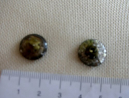Skleněný knoflík 1ks — foto 3