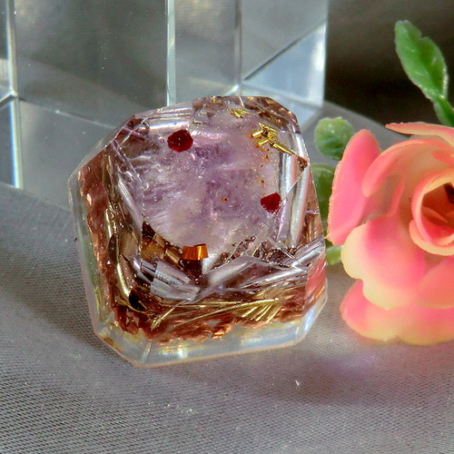 Orgonit (22) * Diamant malý s Ametystem — foto 4