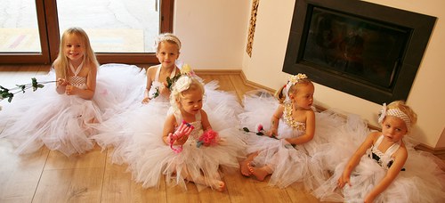 Družičkové tutu šatičky — foto 5