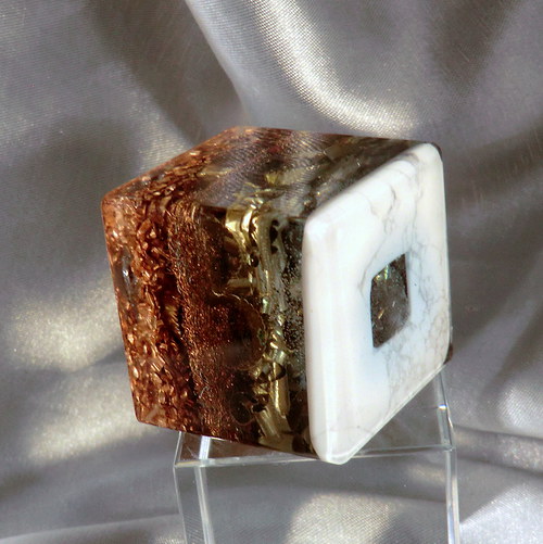 Orgonit *KOSTKA/krychle* Magnezit — foto 2