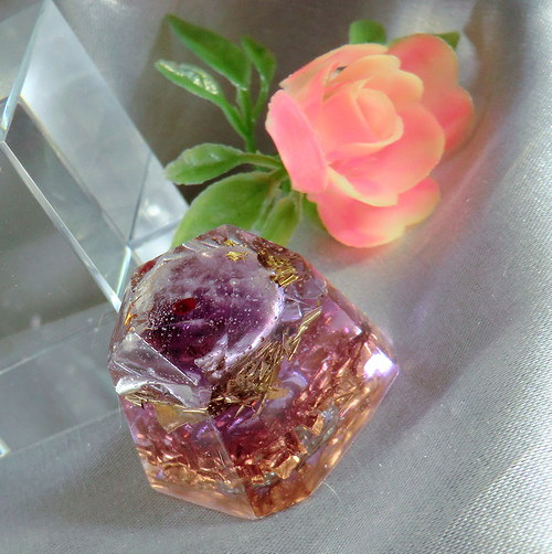 Orgonit (7)* Diamant malý s Ametystem — foto 3
