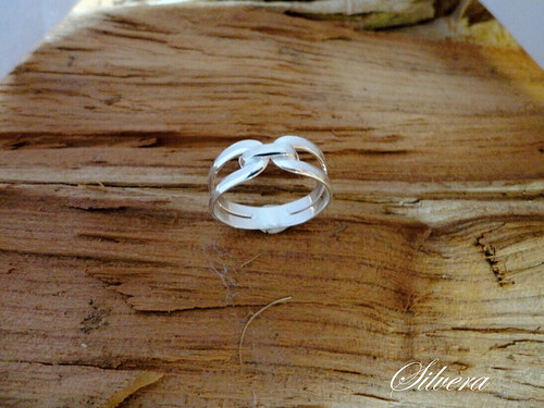 Stříbrný 925 Prstýnek, ...BOUCLE... — foto 2