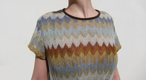 Šaty vzor Missoni — foto 3