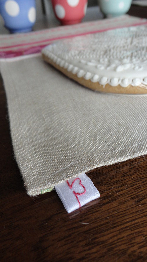 Textilní Vyšívané Prostírání Raspberry 4ks — foto 6
