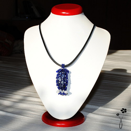 Amulet sodalitový — foto 2