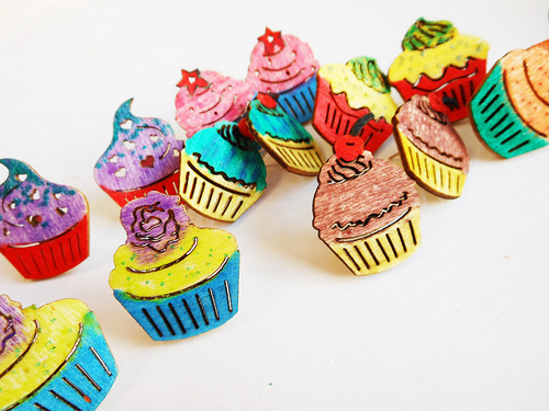 Dřevěné muffinky 3. — foto 2