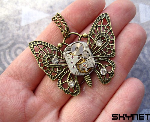 Steampunkový motýl — foto 4