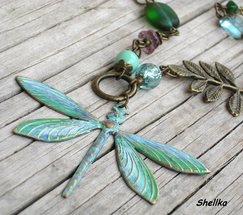 Náhrdelník ,,DRAGONFLY,, — foto 3