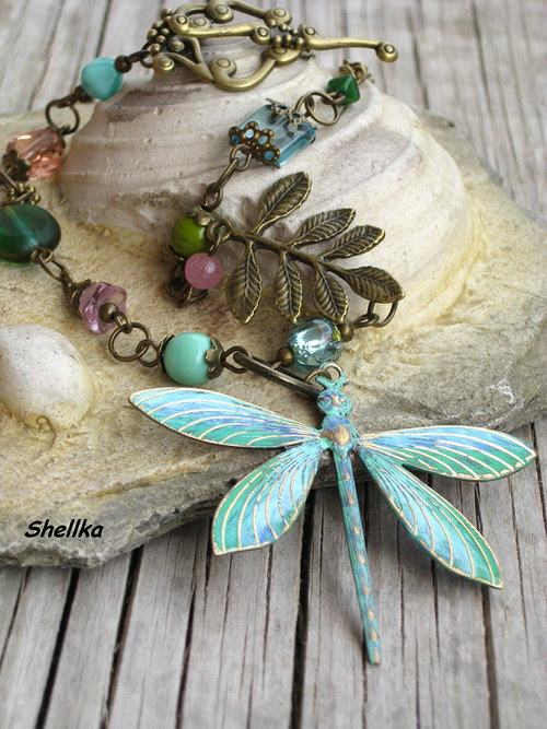 Náhrdelník ,,DRAGONFLY,, — foto 4