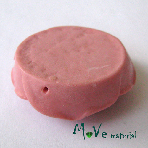 Kabošon lesklý K3 - resin - 1ks, modrý — foto 2