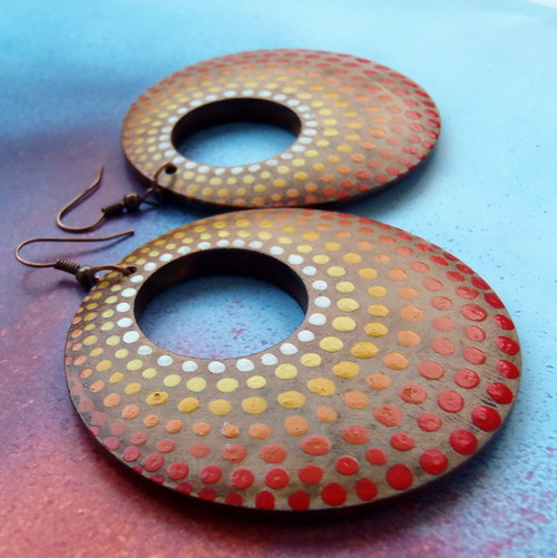 Kruhy 6 cm ▪ African Maxi — foto 2