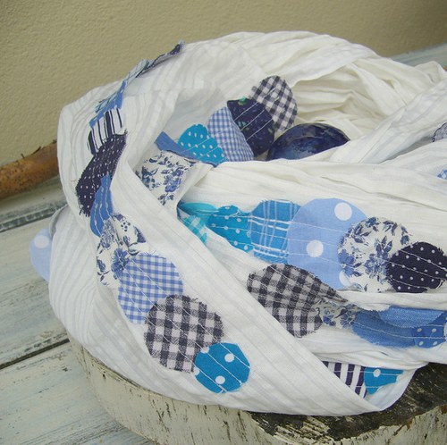 Letní šupinkový šál 2 — foto 2