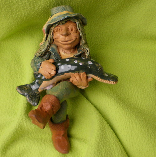 Vodník Jarin se štikou-22cm — foto 2