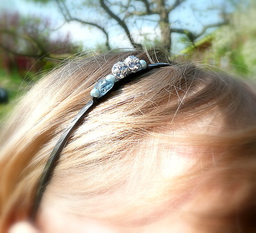 Čelenka :" Little blue " — foto 4