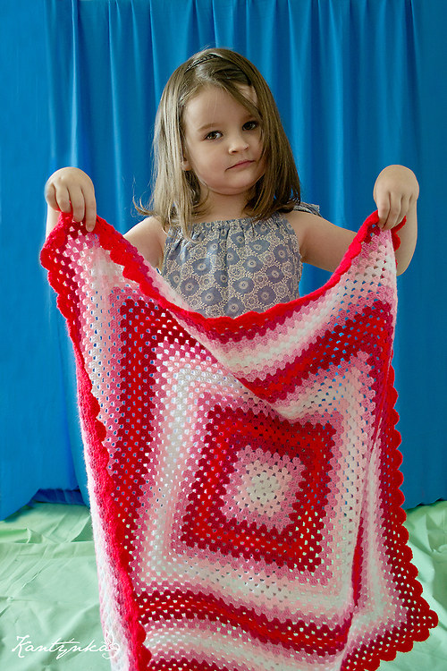 Háčkovaná deka — foto 4