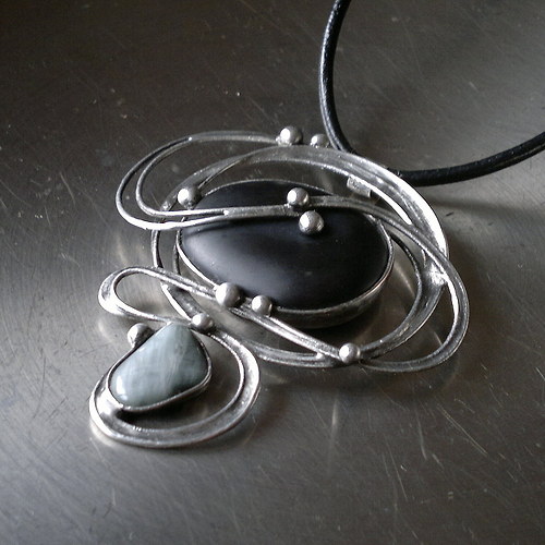 Double Minimal ( nefrit + láva ) — foto 2