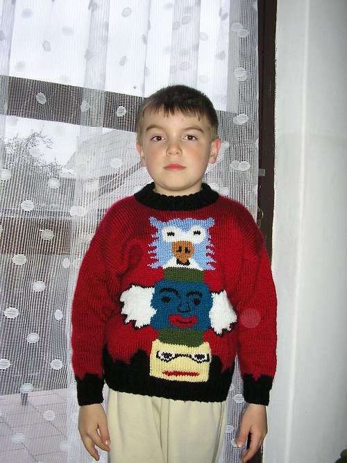 Chlapecký svetr s totemem — foto 2