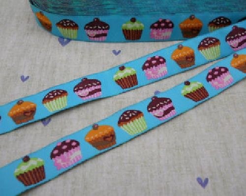 Tkaná stuha- vzorovka: Muffiny — foto 2