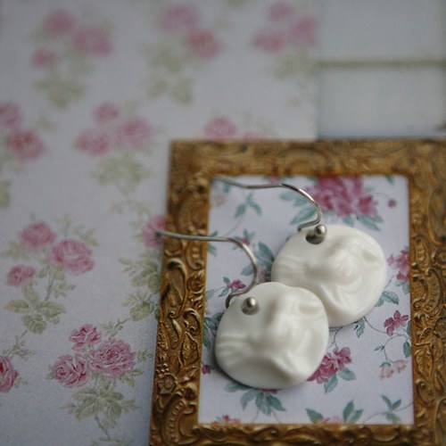 Ptáčata (porcelánové naušky) — foto 2