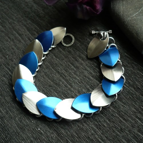 Šupináč blue & silver — foto 2