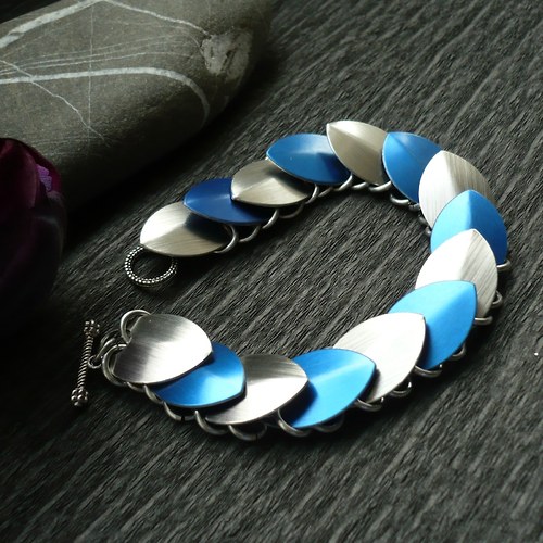 Šupináč blue & silver — foto 3