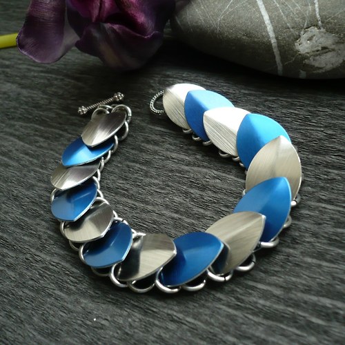 Šupináč blue & silver — foto 4