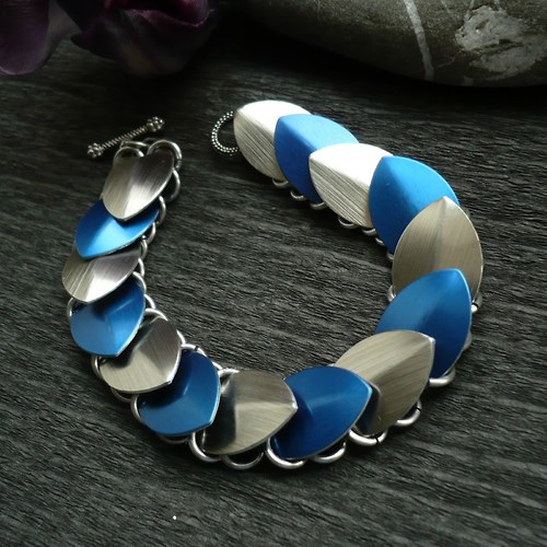 Šupináč blue & silver — foto 5