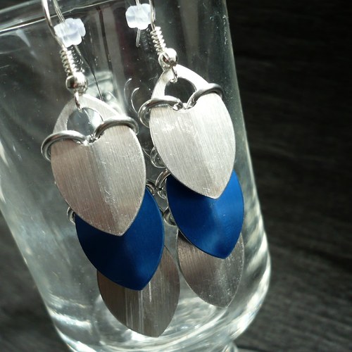 Šupinky blue & silver — foto 2