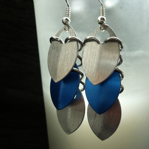 Šupinky blue & silver — foto 3