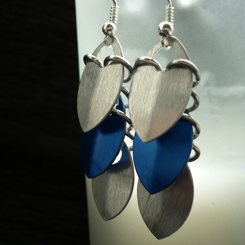 Šupinky blue & silver — foto 4