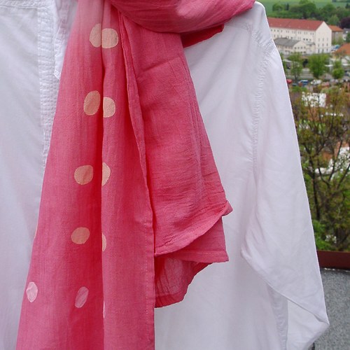 Kolekce PINTLICH- šála světlá pink — foto 2