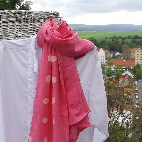 Kolekce PINTLICH- šála světlá pink — foto 3