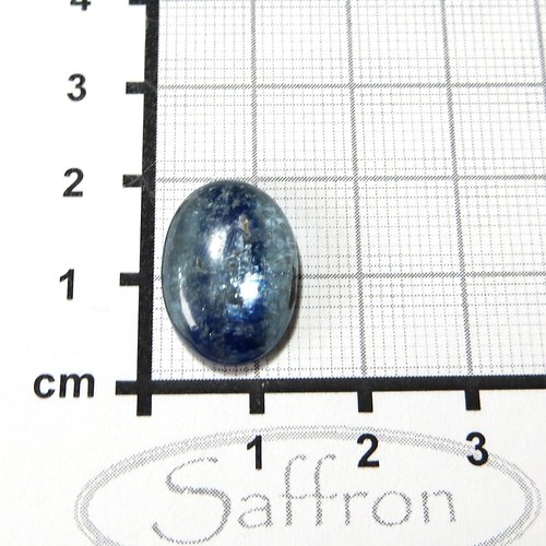 Kyanit oválek EXTRA (18x13mm) č.D2 — foto 2