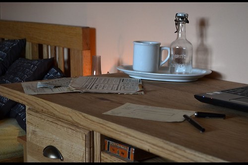 Psací stůl-červený dub — foto 3