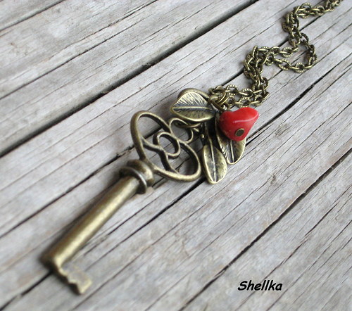 Náhrdelník ,,KEY TO THE HEART,, — foto 2