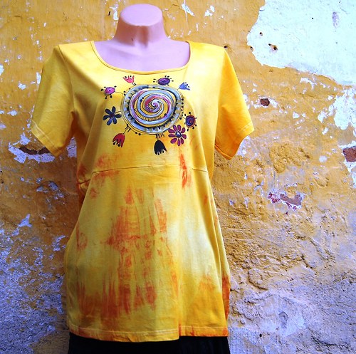 Malovaná tunika 3XL — foto 3