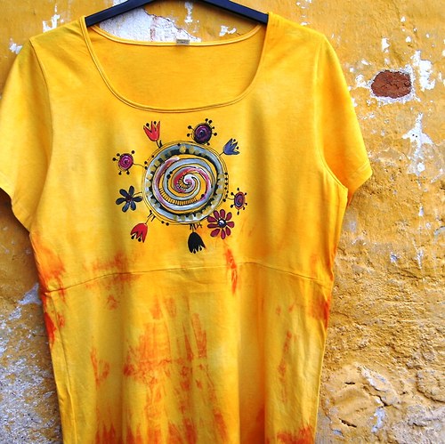 Malovaná tunika 3XL — foto 5