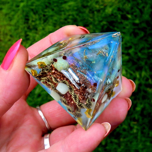 Orgonit *Pyramida (2)* Zklidňující — foto 3