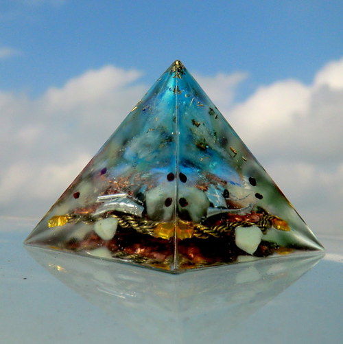 Orgonit *Pyramida (2)* Zklidňující — foto 4