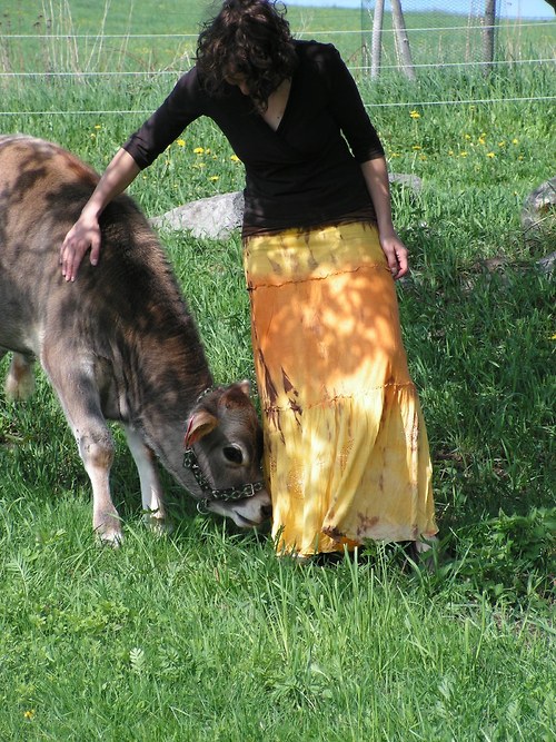 Letní batikovaná sukně — foto 2