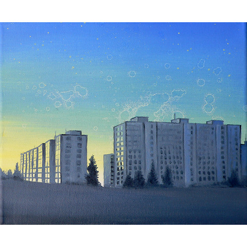 Sídliště - magnet nebo zrcátko — foto 5