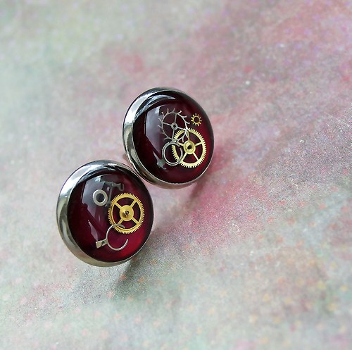 Burgundy circles — foto 2
