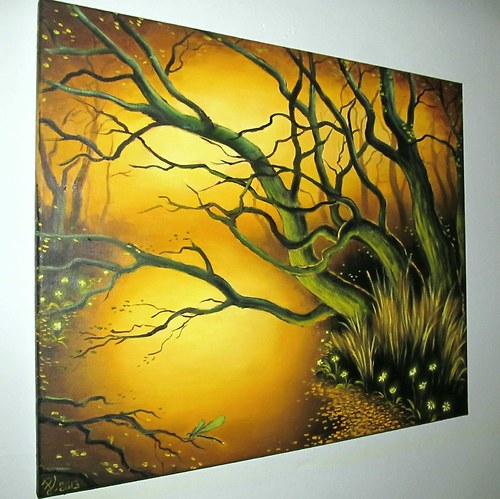 Podvečer - olejomalba 50 x 60 cm — foto 2
