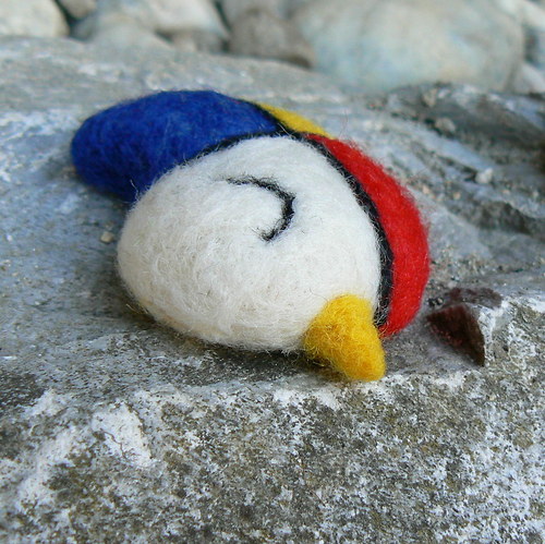 Spící ptáček a la Mondrian — foto 3