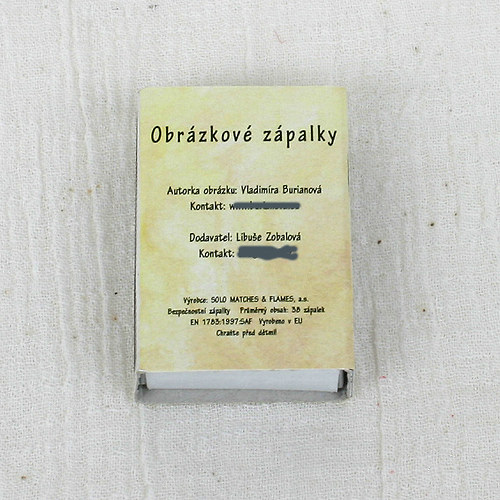 Sada velká svíčka a zápalky- anděl — foto 3