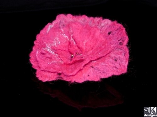 Pink kytka na klopu — foto 4