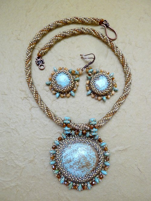 Antique turquoise - náhrdelník — foto 6